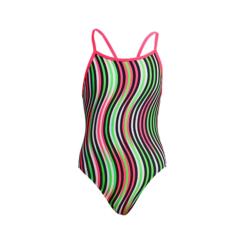 Funkita - Tumble Turn - Girls Single Strap One Piece 2 Funkita - Tumble Turn - Girls Single Strap One Piece - Image 2