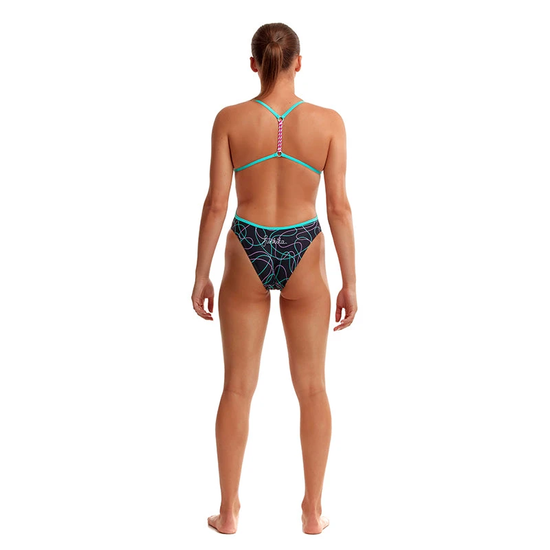 Funkita - Twilight Session - Ladies Twisted One Piece 3 Funkita - Twilight Session - Ladies Twisted One Piece - Image 3