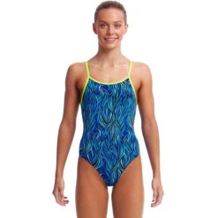 Funkita - Wild Hide - Girls Diamond Back One Piece