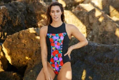 Funkita - Wild Roses Grow - Ladies Hi Flyer One Piece -Swimwear Shop funkita wild roses grow ladies hi flyer one piece 6