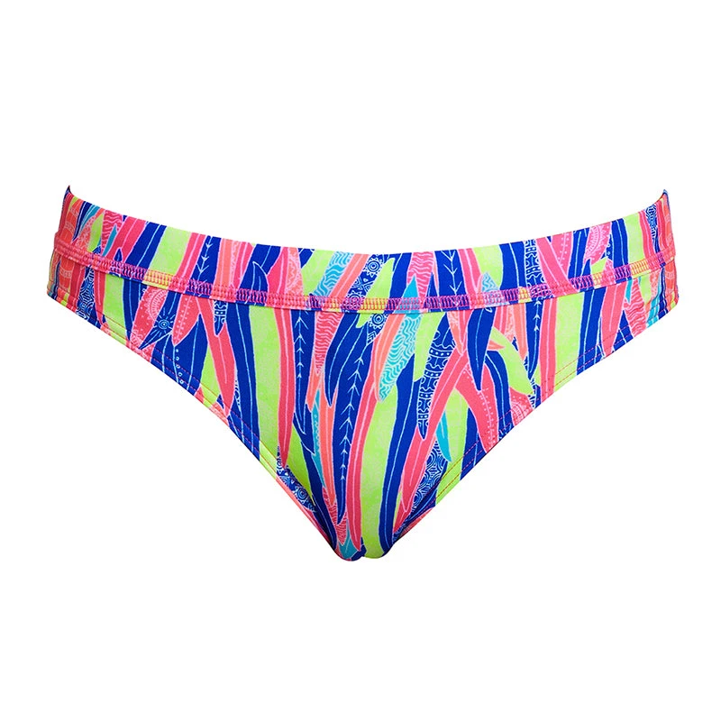 Funkita - Wing Tips - Ladies Eco Sports Brief 2 Funkita - Wing Tips - Ladies Eco Sports Brief - Image 2