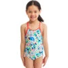 Funkita - Winter Woolies - Toddler Girl's Eco Printed One Piece